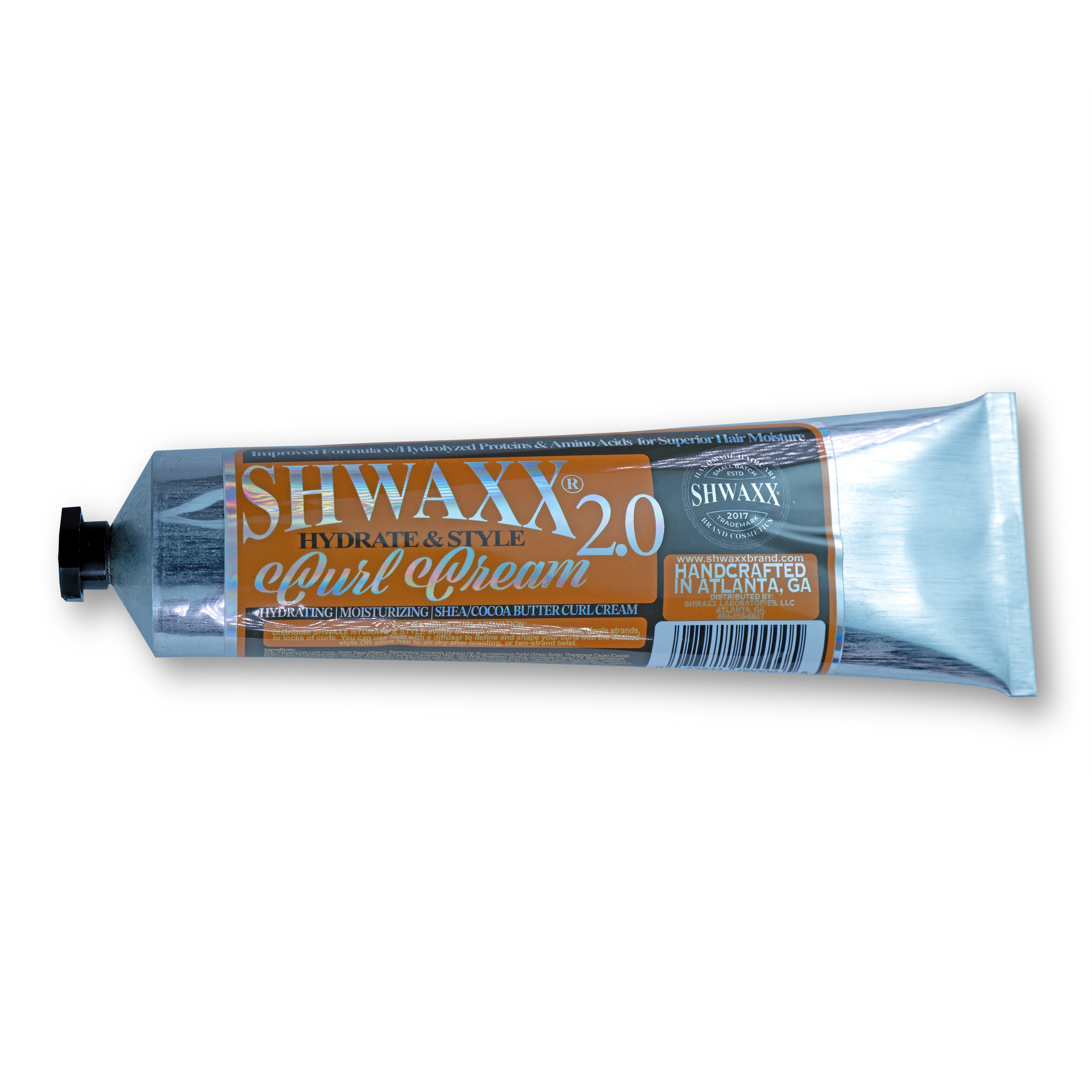 Shwaxx HYDRATE AND STYLE 2.0 | Curl Cream | Daily Moisturizer, Conditi
