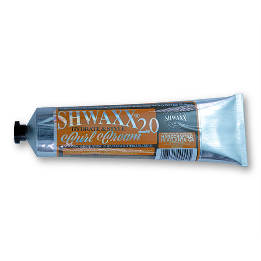 Shwaxx HYDRATE AND STYLE 2.0 | Curl Cream | Daily Moisturizer, Conditioner, and Detangler | Reduces Frizz | Curl Defining Styling Hair Cream – 5.2 oz